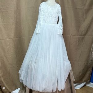 2Bunnies White formal dress